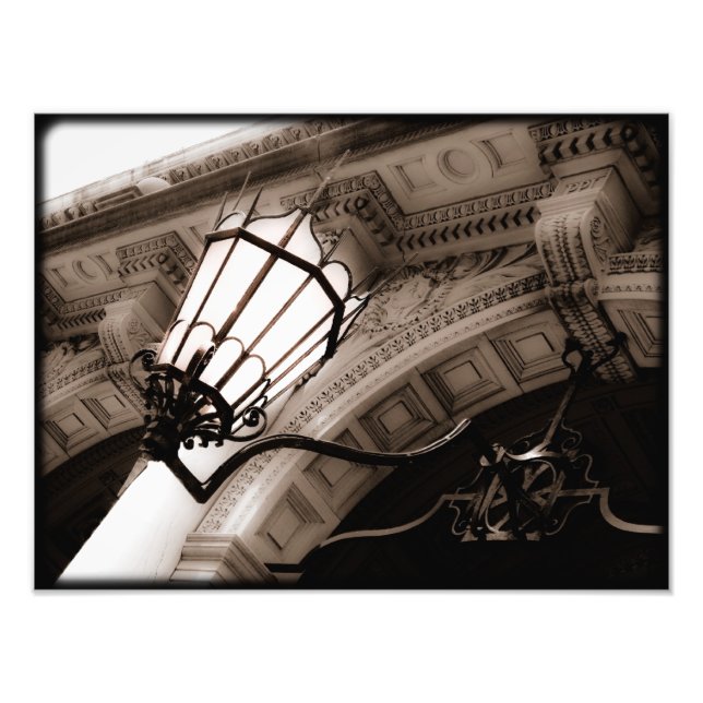 Old Street Light Photo (Front)