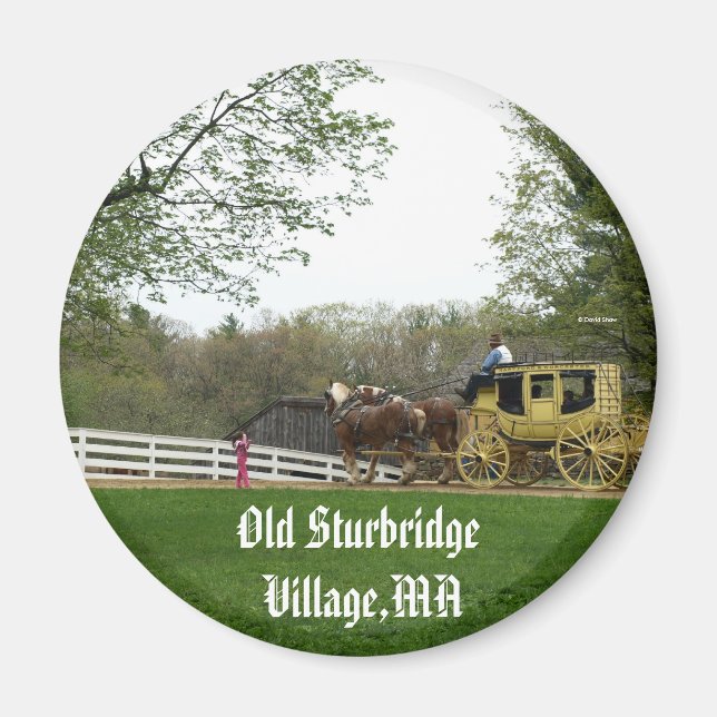 Old Sturbridge Village Magnet (Front)