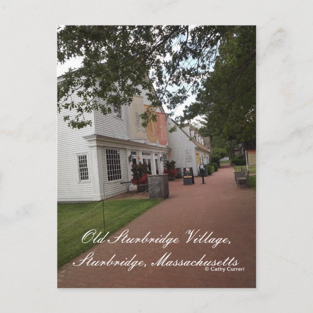 Old Sturbridge Village Postcard (Front)