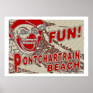 Old Style Pontchartrain Beach Sign