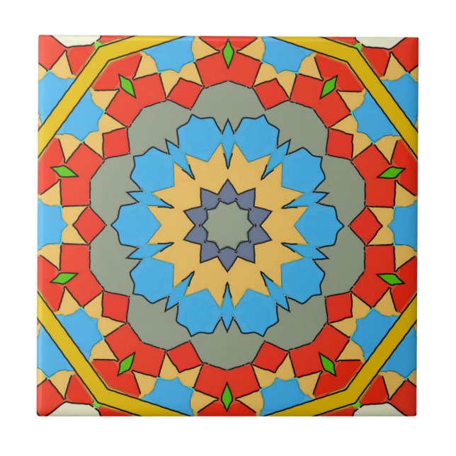 Old Style Spanish Tile Reds (Front)