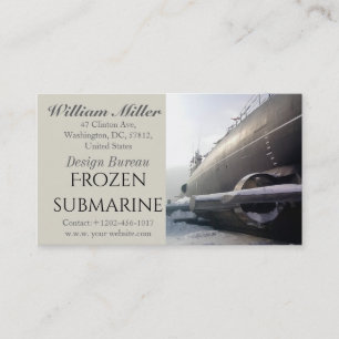 Old Submarine Business Card