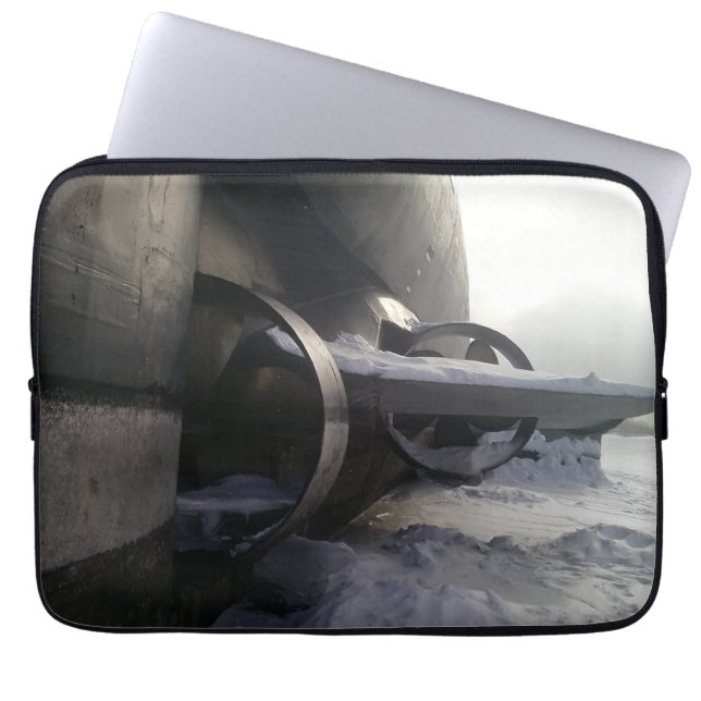 Old Submarine Laptop Sleeve (Front)