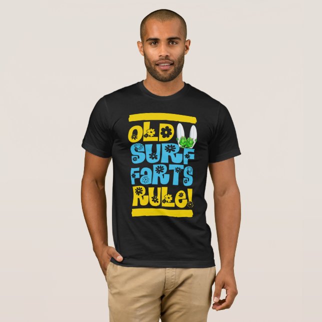 Old surf Farts (male) T-Shirt (Front Full)