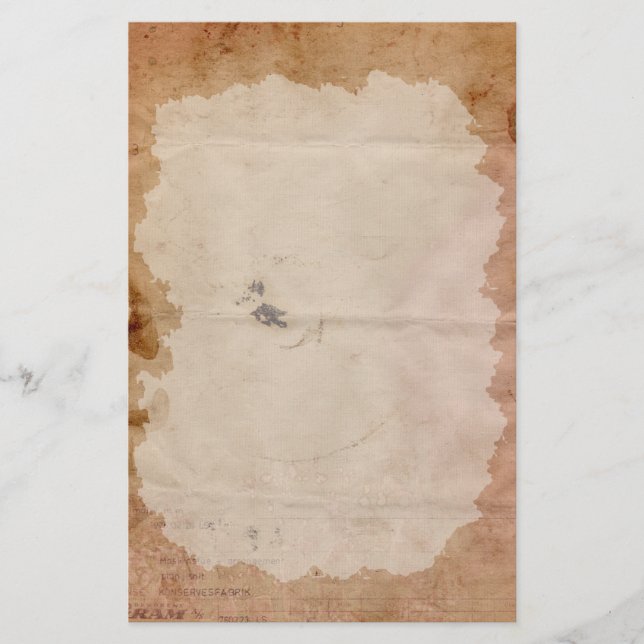 Old Telegram Paper Stationery (Front)