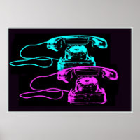 Old Telephone Collage
