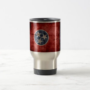 Old Tennessee Flag; Travel Mug