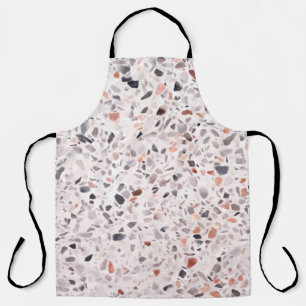 Old terrazzo texture, hamper pattern. apron