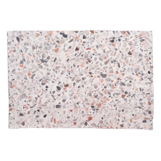 Old terrazzo texture, hamper pattern. pillowcase