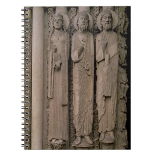 Old Testament figures, from the north embrasures o Notebook