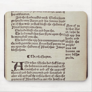 Old Testament text page Mouse Pad