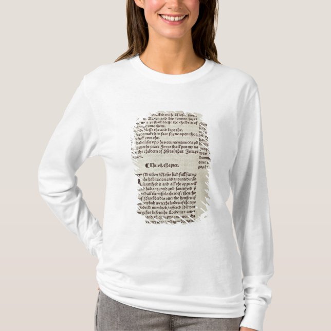 Old Testament text page T-Shirt (Front)