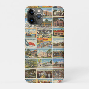Old Texas Postcards iPhone / iPad case