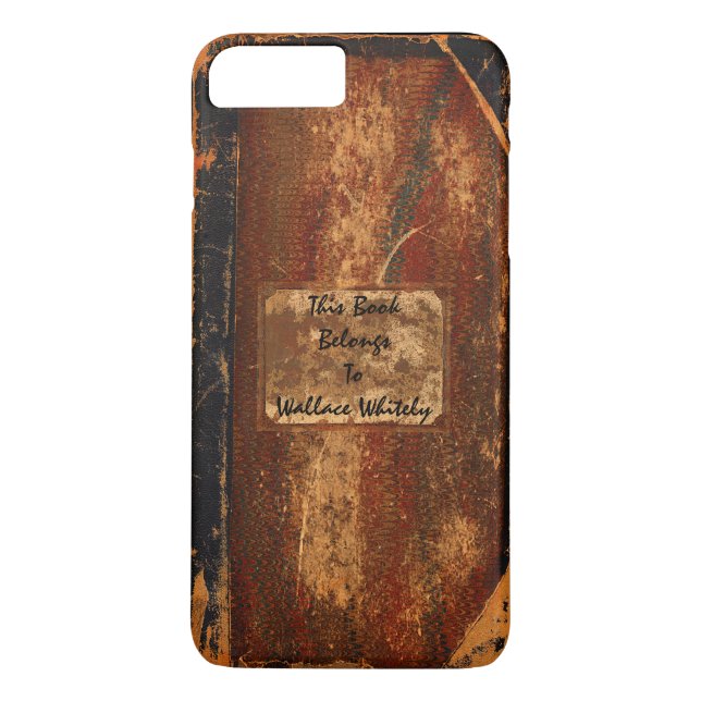 Old Text Book Case-Mate iPhone Case (Back)
