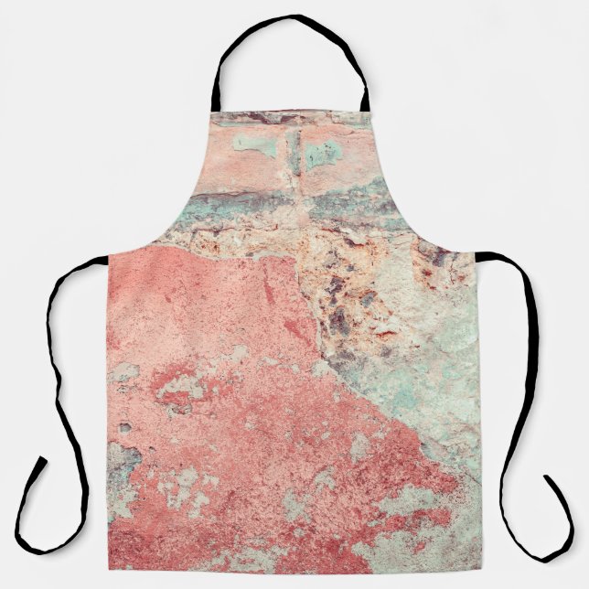 Old textured concrete wall with natural defects. S Apron (Front)