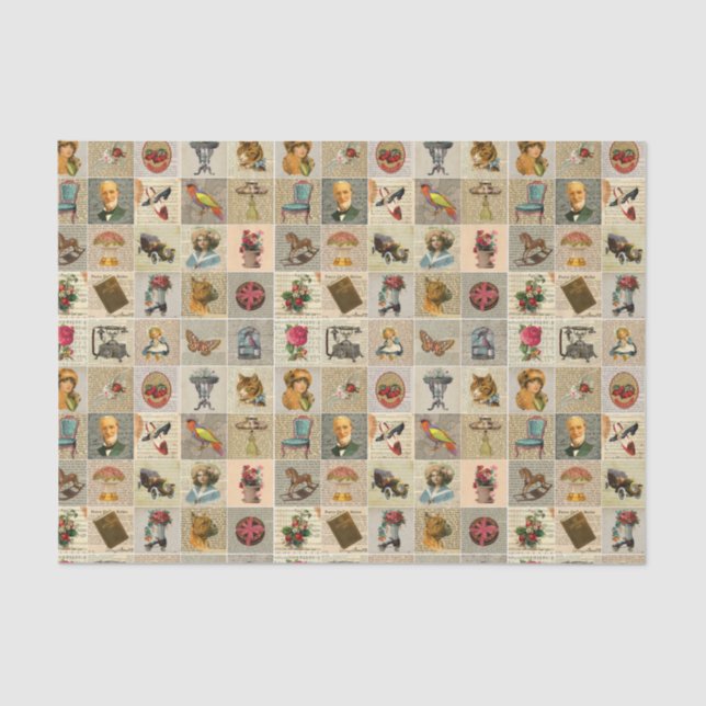 Old Time 10lb Tissue Paper (Front)