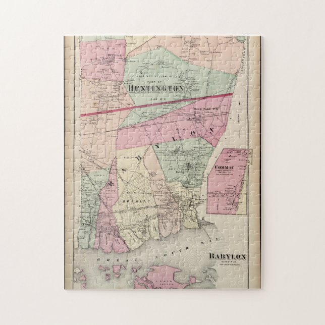 Old Time Babylon Puzzle (Vertical)