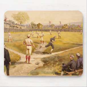 Old Time Base Ball Mouse Pad