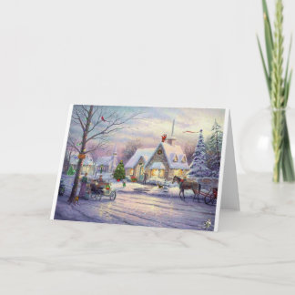 old-time-christmas holiday card