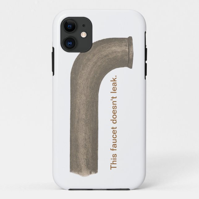 Old time faucet, iPhone Cases (Back)