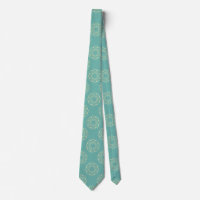 old time flowers tie