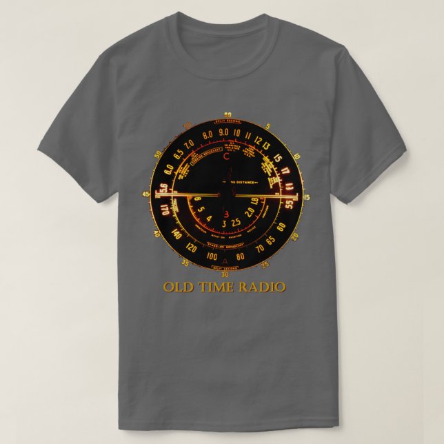Old Time Radio  T-Shirt (Design Front)