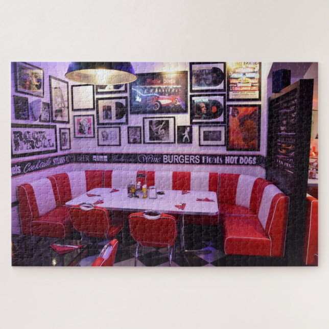 old time restaurant puzzle (Horizontal)