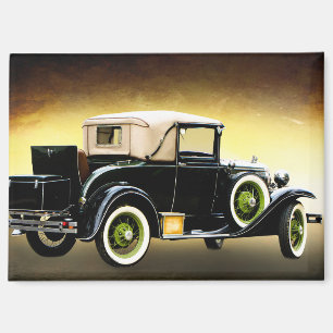 old timer car magnet