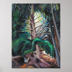 Old Timer Emily Carr Poster