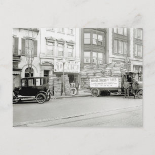 Old Tire Shop, 1920s Postcard