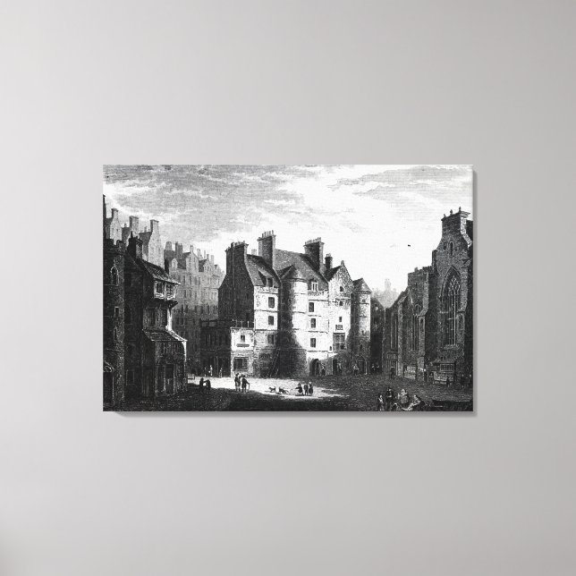 Old Tolbooth, Edinburgh Canvas Print (Front)