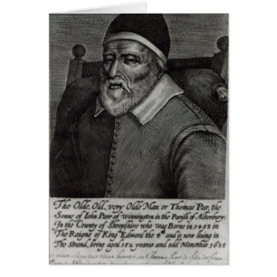Old Tom Parr, 1635