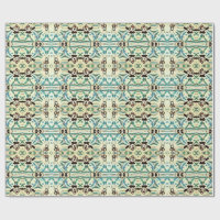 Old Toons Art Deco Giftwrap. 1930s Style