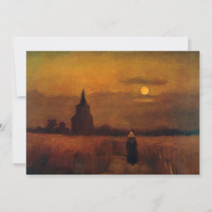 Old Tower In The Fields by Vincent van Gogh