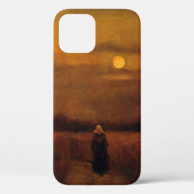 Old Tower In The Fields by Vincent van Gogh Case-Mate iPhone Case (Back)