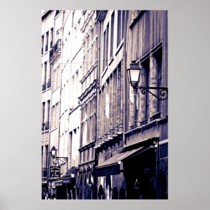 Old Town Buildings, France Poster