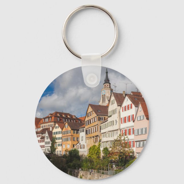 Old Town Buildings | Germany Key Ring (Front)