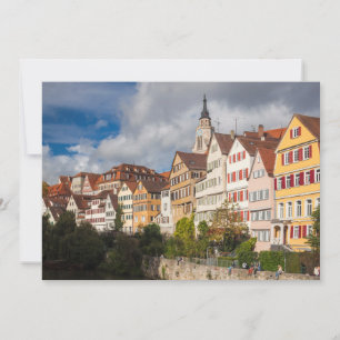Old Town Buildings Germany Thank You Card