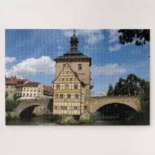 Old Town Hall Bridge, Bamberg, Germany Jigsaw Puzzle