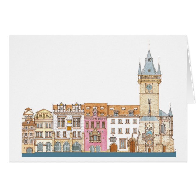 Old Town Hall. Prague Czech (Front Horizontal)