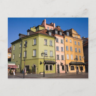 Old Town Houses inWarsaw Postcard