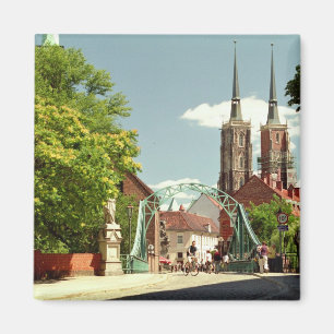 Old Town in Wroclaw Magnet