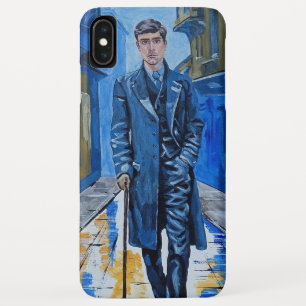 Old town, man, street, cane Case-Mate iPhone case