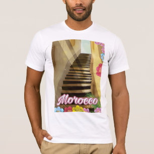Old town Morocco travel poster T-Shirt