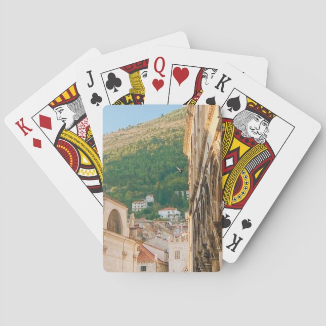 Old town of Dubrovnik  Playing Cards (Back)