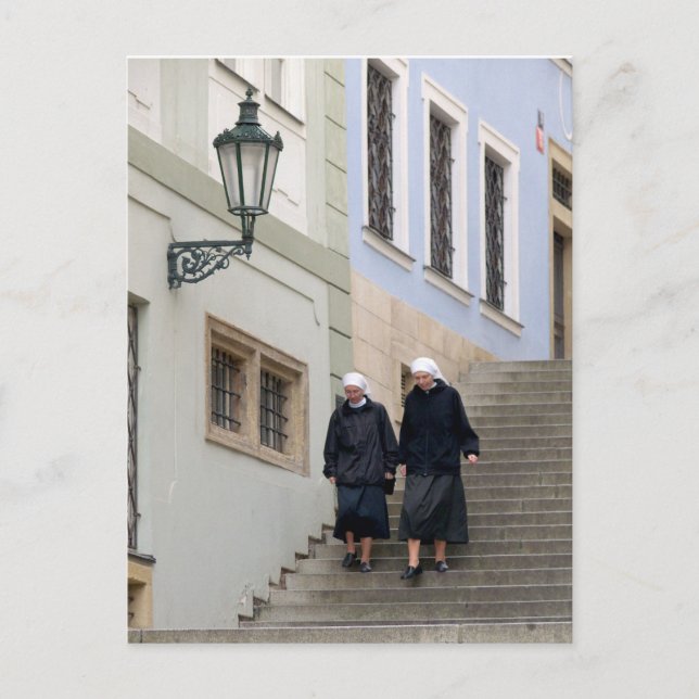 Old town, Prague. Postcard (Front)