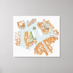 Old Town Square. Prague Czech Canvas Print