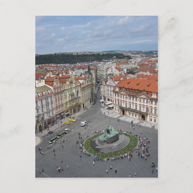 Old Town Square, Prague Postcard (Front)