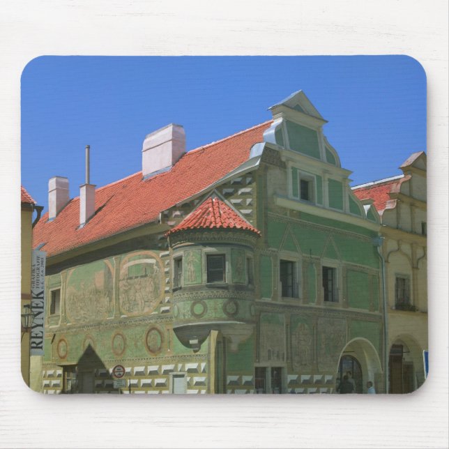 Old town square surrounded by 16th-century 2 mouse pad (Front)