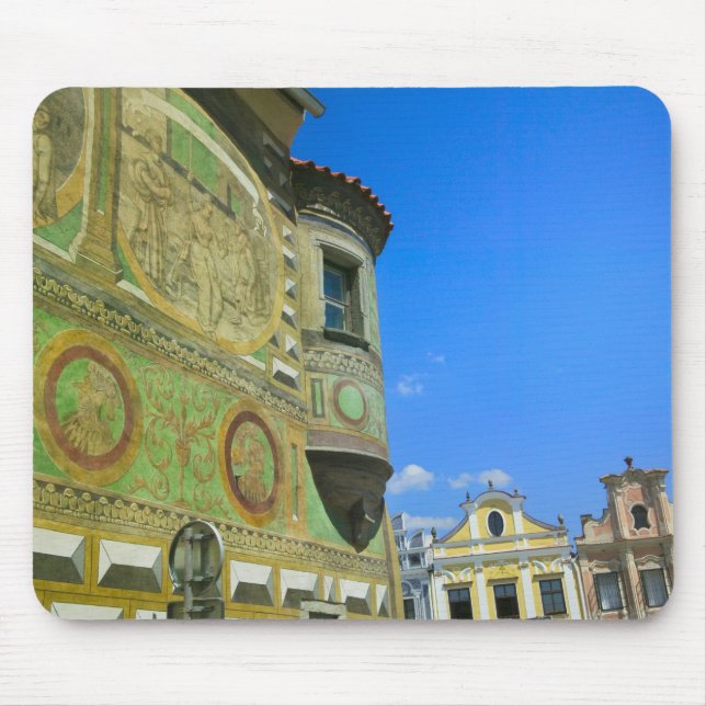 Old town square surrounded by 16th-century mouse pad (Front)
